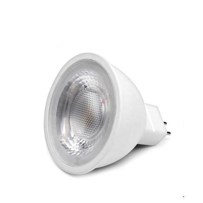 China MR16 Led Lamp No Flickering ACDC12V 5W Super Bright COB Spotlight Home Ceiling Fans Replace 50W Halogen MR16 LED Lamps for sale