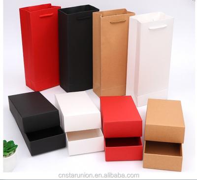 China High Quality Clothing Recyclable Product Supplier China Packaging Paper Box With Bag Set For Underwear Clothes Towel Sock Clothing Shoes for sale