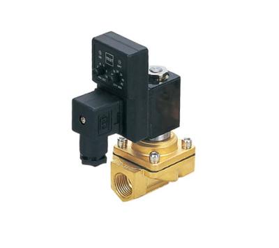 China PU220-04AT low price general solenoid valve with timer NC type for oil 1/2 NPT water air dc24v connector for sale