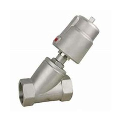 China SLGPC General General Used Stainless Steel Pneumatic Controls Angel Seat Valve With Good Price for sale