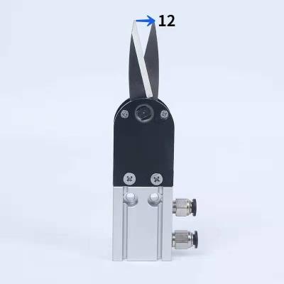 China Mask For Masks Machine Double Action Special Shears For Masks Mask Machine Pneumatic Scissors High Speed ​​Automatic Ear Scissors HS-K12 for sale