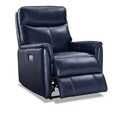 China Wholesale Comfortable Luxury Style Extendable Electric Single Leather Recliner Modern Design Leisure Adjustable Armchair for sale