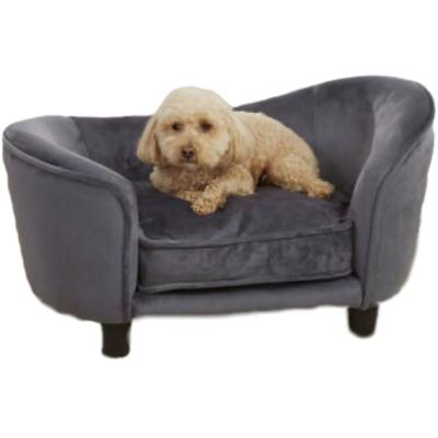 China Warm All-Wood Design Breathable Mini Modern And Fashionable Furniture Pet Sofa Pet Entertainment And Comfortable Furniture for sale