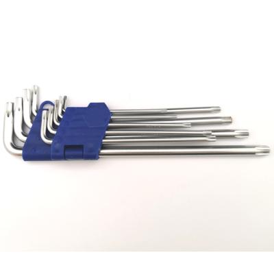 China Y02088 9PCS CR-V Allen Key Torx Carbon Steel/CR-V Hex Key Hex Key Set Key for sale