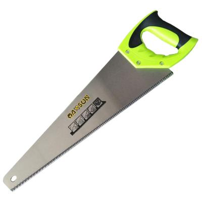 China Professional Three Teeth Surface Grinding Y01165 Hacksaw Hand Saw Tree Cut Garden Wood Cutting Tools for sale