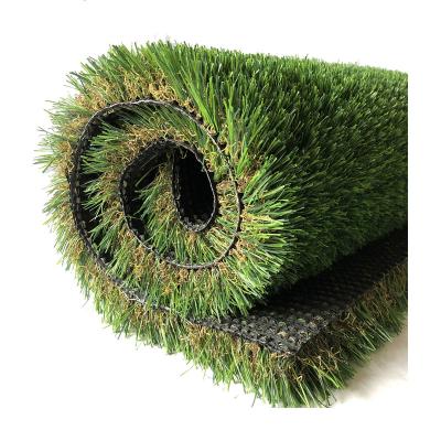 China 25mm/30mm/35mm 4 Tone Grass Best Synthetic Turf High Density High Density Artificial Grass Landscaping for sale