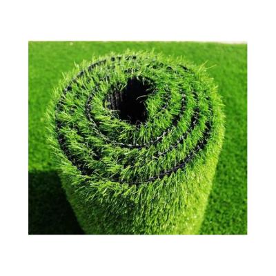 China Landscaping 20mm Plastic Garden Mat Roll Balcony Laying Leisure Grass Artificial Landscape Turf Natural Synthetic Grass for sale