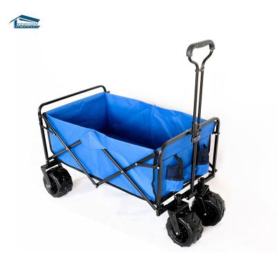 China Wholesale Factory Folding Camping Cart Steel Shopping Cart/Beach Cart/Easy-carry Folding Camping Sturdy Cart View Garden for sale