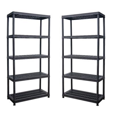 China Suitable for outdoor modular freezer storage shelf plastic polypropylene rack shelving for cold room for sale