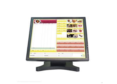 China 17 Inch POS Touch Screen Monitor All In One 250cd / M² Brightness For Public Space for sale