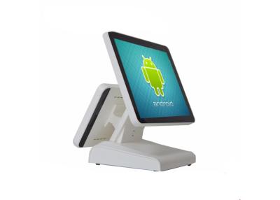 China All In One Screen Pos Dual Display With 6 USB Interface Android System POS1516 for sale