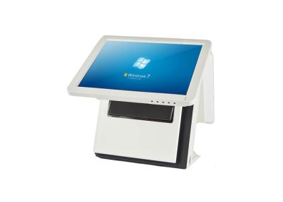 China 15 Inch Windows Dual Screen Pos System , Double Display Embedded Pos System for sale