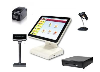 China Industrial Computer Retail EPOS Systems All In One Touchscreen With WIFI Interface for sale