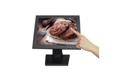 China Windows 7 Touch Screen Monitor For Pos System , Point Of Sale Monitor Black Color for sale