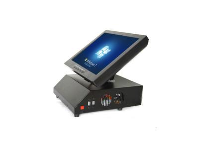 China 12 Inch POS Touch Screen Computer Cash Register With Hard Driver SSD 64G for sale