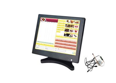 China Smart todo en un sistema informático terminal de la posición para el color del negro del restaurante en venta