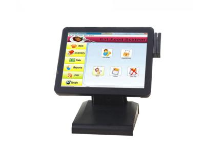 China Supermarket Black POS All In One Cash Register With MSR Dust - Proof Energy Saving for sale