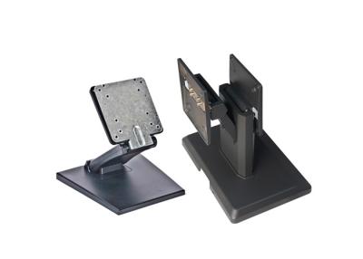 China Doppelschirm Vesa-Monitor-Stand ABS Metalleinfache Installations-Schwarz-Farbe zu verkaufen