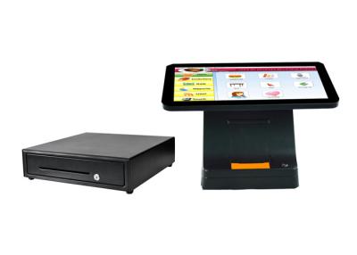 China Touch screenpos Terminal/allen in Één POS-terminal 410 MM.contant geld Lade Te koop