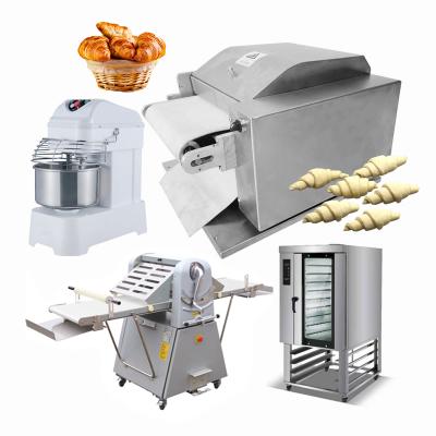 China Full Automatic Bakery Croissant Cutter Roll Croissant Making Machine for sale