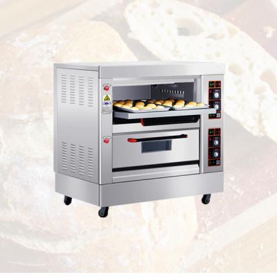 China Bakery Oven Manufacturer Commercial 3 Deck 6 Trays Pizza Oven Gas Bakery Oven Prices For Sale for sale