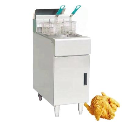 China Other China Wholesale Price Fast Food Equipment F003 3 Burners Natural Gas Commercial Deep Fryer For Sale for sale