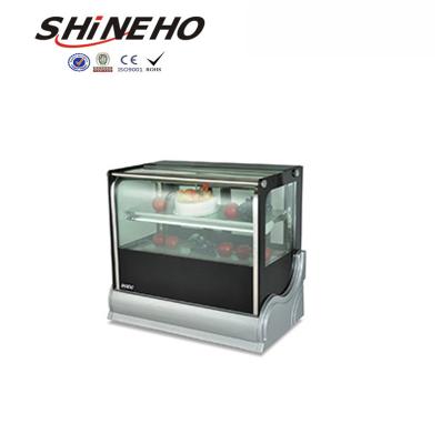 China Refrigeration Equipment Pastry Snack Cake Showcase Fireworks Display Stand 120*76*125cm for sale