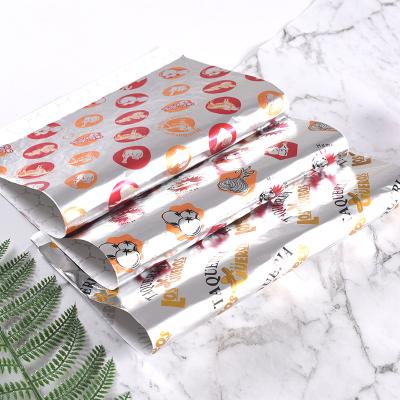 China Good Price Biodegradable Aluminum Foil Wrapping Paper Burger Sausage for sale