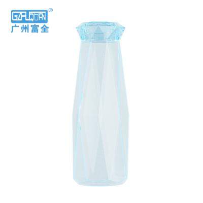 China 2019 Viable New Design Fancy Jingya Crystal Clear Plastic Water Bottle For Gift for sale