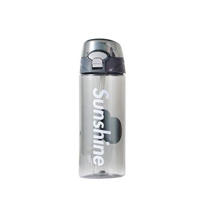 China Free Water Bottle Logo Straw With Flip Cap Custom Bpa Viable Kids Gift for sale