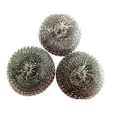 China Bulk Sustainable Sale The Clean Stainless Steel Scrubber Scourer Ball for sale