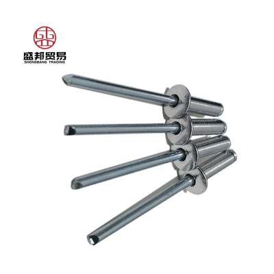 China Hot Selling Standard Diameter 3.2/4.0/4.8/5.0 Industry Standard Aluminum Blind Milled Blind Rivet Stainless Steel Blind Rivet for sale