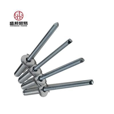 China Industry Shade Rivets Stainless Steel OEM Environmental Friendly Aluminum Tubular Copper Custom Round Cavity Rivets Din7338 for sale