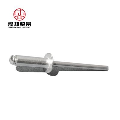 China » Aluminum Steel 5x19mm Open End Industry 3/16x3/4 Pop Dome Head Blind Rivet for sale