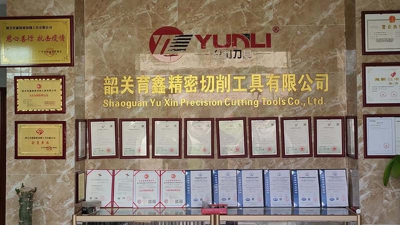 Verified China supplier - Shaoguan Yuxin Precision Cutting Tools Co., Ltd.