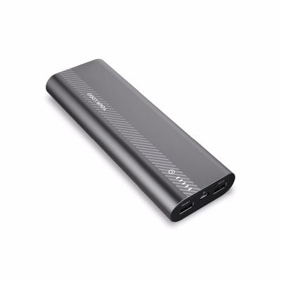 China High Capacity Power Bank 20000mah Fast Charging Support Type-C With 3 USB Portable And Slim Power Bank for sale