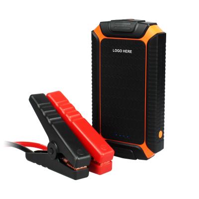 China Hot Sale 7500mAh Car Jump Starter Support Micro USB Fast Charging With LCD Display SOS Torch Flashlight Car Power Bank for sale