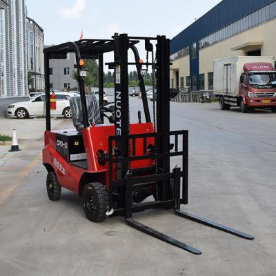 China New Chinese smart battery sale 4x4 building material stores portable telescopic electric forklift small mini 1 ton price for sale for sale