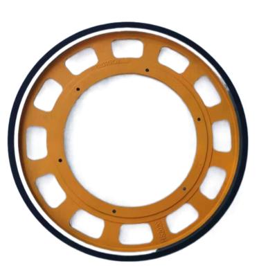 China Modern Escalator Friction Wheel 587*30 Railing With Drive Wheel for sale