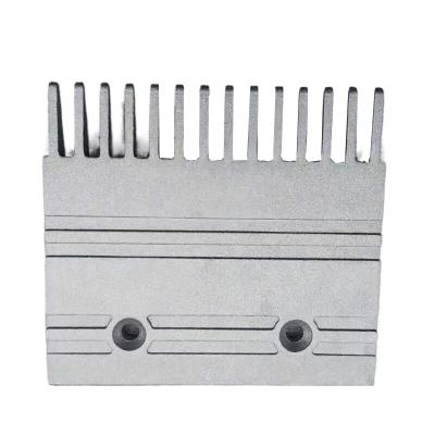 China Modern Mitsubishi escalator aluminum alloy comb plate travelator motion walk paddle comb C751003B203 for sale