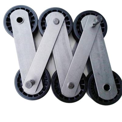 China Modern Escalator Step Chain 9300AE Chain 133*76*25*12.7/14.63 for sale