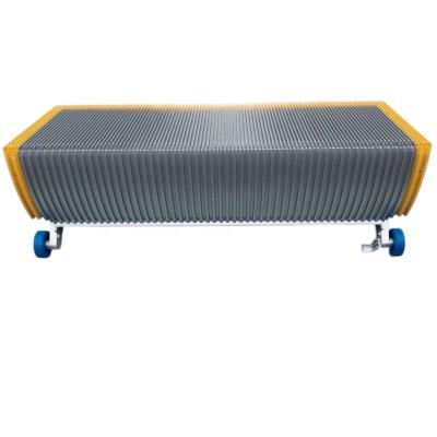 China Modern Aluminum Alloy Stage Escalator Five-sided Border Yellow Step for sale