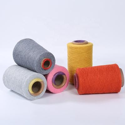 China Low Price Moisture-absorbent For Open End Recycled Carded Cotton Glove Knitting Yarn for sale