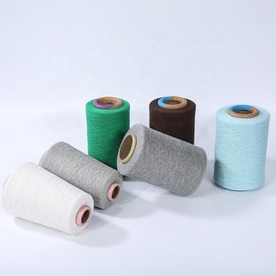 China Moisture-absorbent Regenerated Cotton Polyester Blended Glove Yarn For Working Gloves Knitting for sale