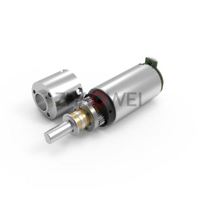 China BLDC Planetary DC Gear Motor 22mm Shaft Mini Gear Motor For Venetian Blinds for sale