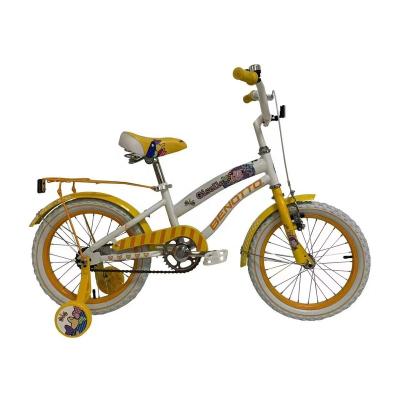 China Kids Cycle New Design Cheap Kids Bike 16inch Girl Style Ride On Toy With Child Bike Rear Carrier for sale