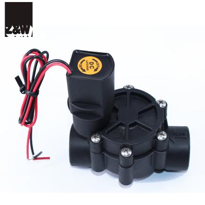 China 1 Inch DN25 HVF Series General Plastic Irrigation Solenoid Valve In-Line With Flow Control - x Female Female Lactching for sale