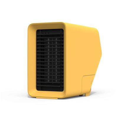 China Tip-over Electric Cooler Heaters For Indoor Air New Heater Small Space Mini Heater Protective Desk Quiet Office Safe Portable Heater for sale