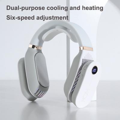 China No Small USB Neck Fan Mini Recharge Ventilator Bladeless Silent Portable Synchronization Cooling Water Air Cooler For Room Conditioner for sale