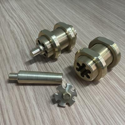 China 60mm Six Ways Brass Fiber Optic Waveguides For RF Shielding Part for sale